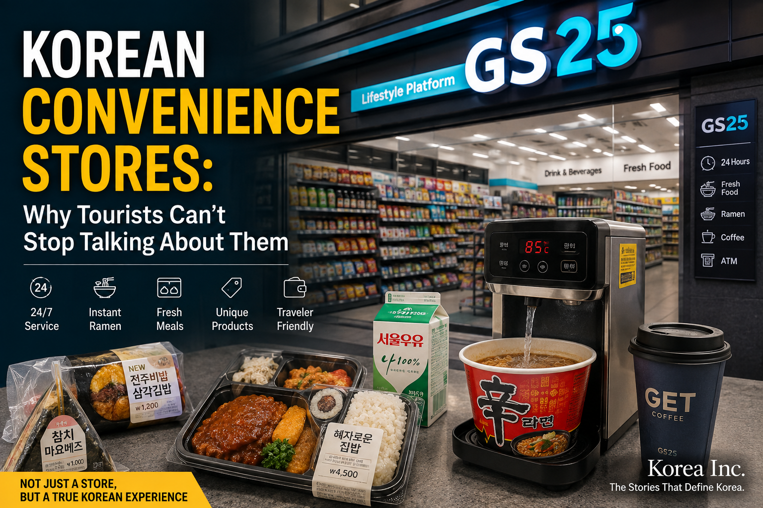 Korean Convenience Stores: Why Tourists Can't Stop Talking About Them